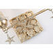 Star 2 Light 16 inch Silver leaf Bath Light Wall Light in Silver Leaf with Antique